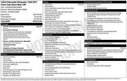 2024 Chevrolet Silverado 1500 RST
