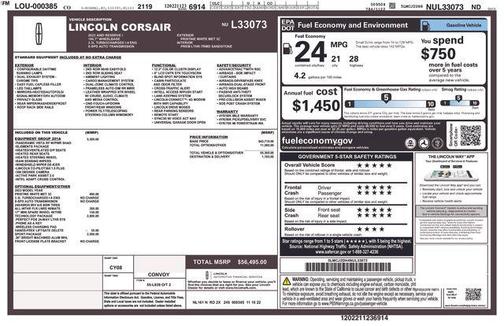 2022 Lincoln Corsair Reserve