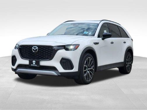 Rhodium White Premium 2025 Mazda CX-70 PHEV Premium Package