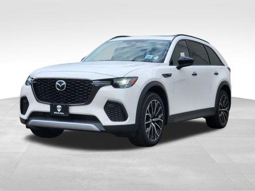 Rhodium White Premium 2025 Mazda CX-70 PHEV Premium Package