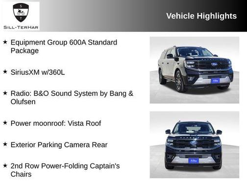 Black Metallic 2025 Ford Expedition Max Platinum