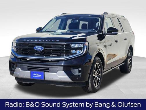 Black Metallic 2025 Ford Expedition Max Platinum