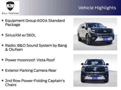 Black Metallic 2025 Ford Expedition Max Platinum