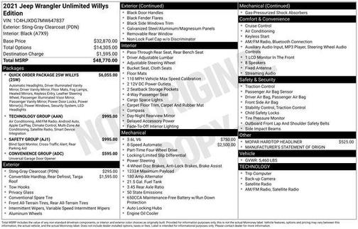 2021 Jeep Wrangler Unlimited Sport
