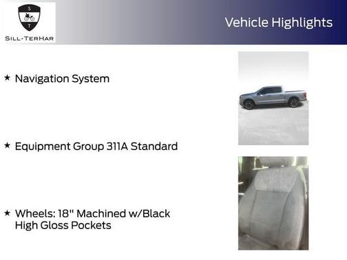 Silver Metallic 2023 Ford F-150 Lightning XLT