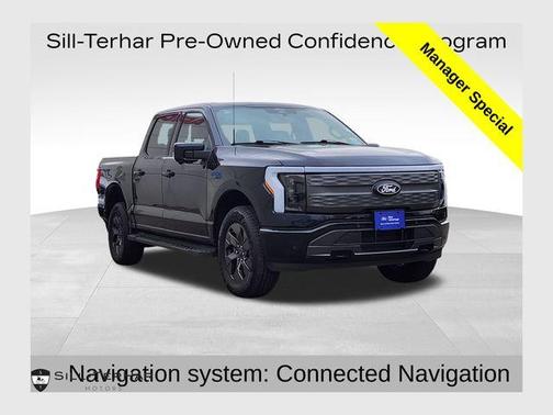 Blue Metallic 2025 Ford F-150 Lightning LARIAT