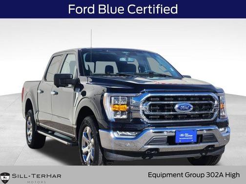 Blue Metallic 2022 Ford F-150 XLT