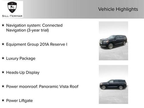 Infinite Black Metallic 2023 Lincoln Navigator Reserve