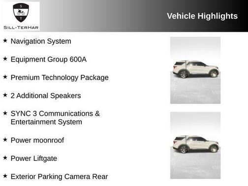 Star White 2020 Ford Explorer Platinum