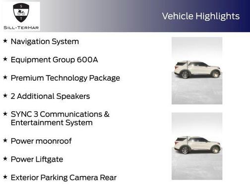 Star White 2020 Ford Explorer Platinum