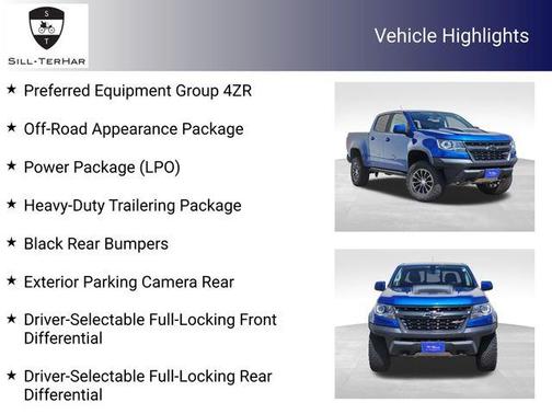Kinetic Blue 2019 Chevrolet Colorado ZR2