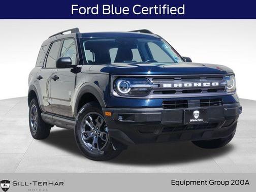Alto Blue Metallic Tinted Clearcoat 2023 Ford Bronco Sport Big Bend