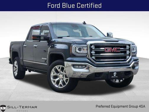 Dark Slate Metallic 2017 GMC Sierra 1500 SLT