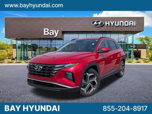 Red 2023 Hyundai TUCSON SEL