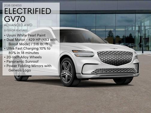 2026 Genesis Electrified GV70 Advanced
