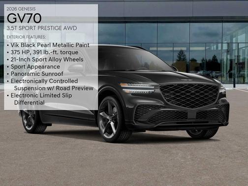 2026 Genesis GV70 3.5T Sport Prestige
