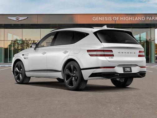 White 2026 Genesis GV80 3.5T Prestige Black