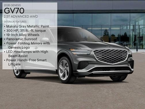 2026 Genesis GV70 2.5T Advanced
