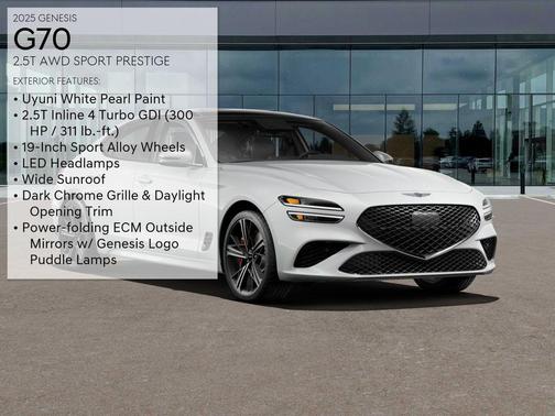 2025 Genesis G70 2.5T