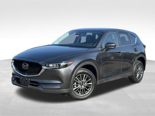 Machine Gray Metallic 2021 Mazda CX-5 Touring