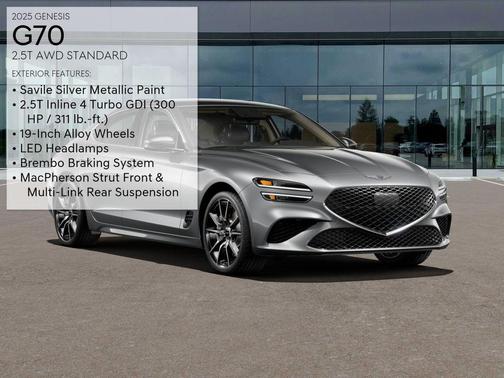 2025 Genesis G70 2.5T