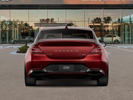 Red 2026 Genesis G70 3.3T Sport Prestige