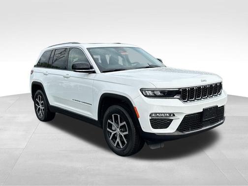 Bright White Clearcoat 2024 Jeep Grand Cherokee Limited