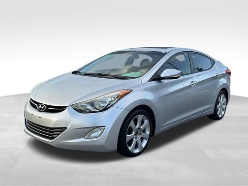 Radiant Silver 2012 Hyundai ELANTRA Limited