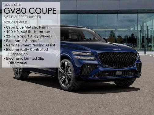 2025 Genesis GV80 Coupe 3.5T e-SC