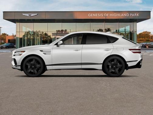 White 2026 Genesis GV80 Coupe 3.5T e-SC Prestige Black