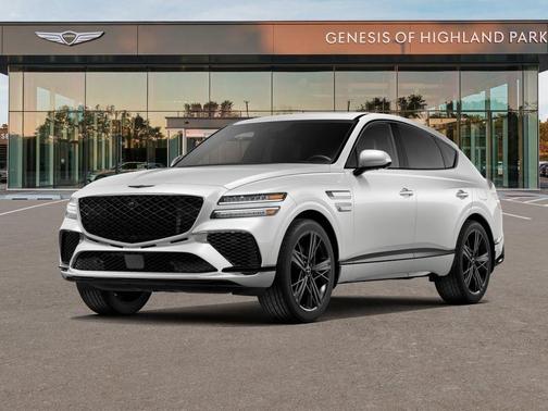 White 2026 Genesis GV80 Coupe 3.5T e-SC Prestige Black