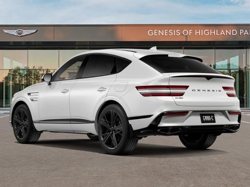 White 2026 Genesis GV80 Coupe 3.5T e-SC Prestige Black