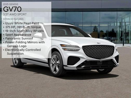 2025 Genesis GV70 3.5T Sport