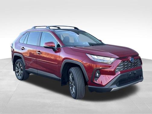 Ruby Flare Pearl 2023 Toyota RAV4 Hybrid Limited