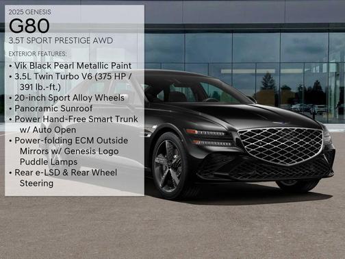 2025 Genesis G80 3.5T