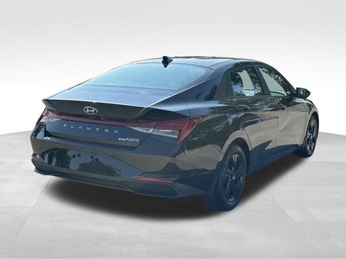 Onyx Black 2023 Hyundai ELANTRA HEV Blue