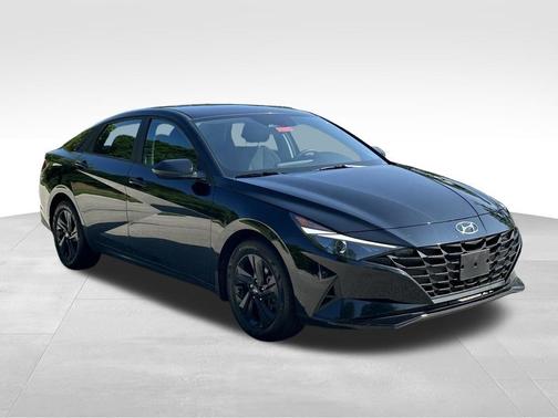 Onyx Black 2023 Hyundai ELANTRA HEV Blue