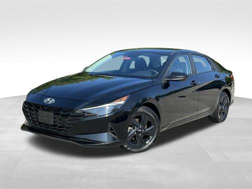 Onyx Black 2023 Hyundai ELANTRA HEV Blue