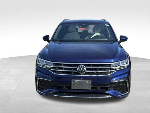 Atlantic Blue 2022 Volkswagen Tiguan 2.0T SEL R-Line