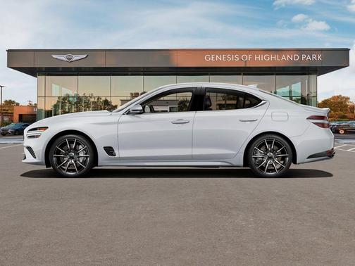 Alta White 2025 Genesis G70 2.5T