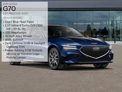 2026 Genesis G70