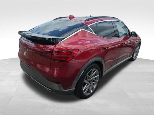 Red 2023 Genesis GV60 Advanced