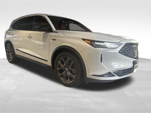 Platinum White Pearl 2023 Acura MDX A-Spec