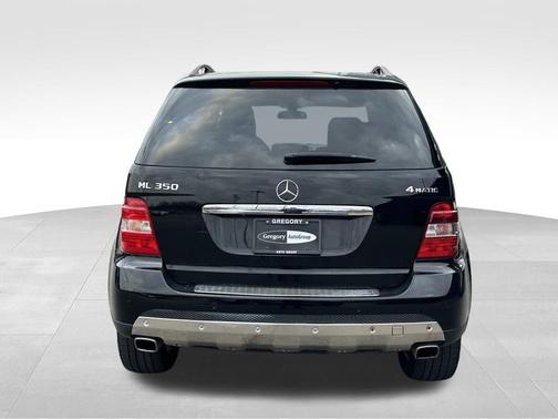 Black 2008 Mercedes-Benz M-Class ML 350 4MATIC