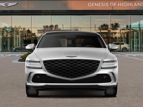 White 2026 Genesis G80 3.5T Prestige Black