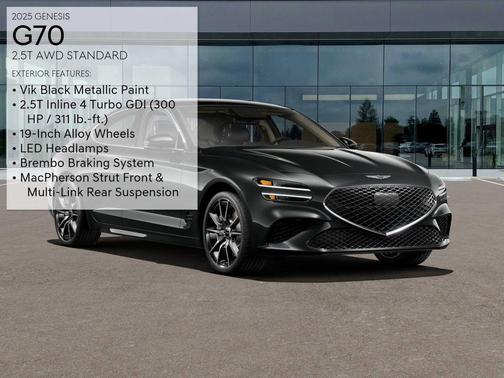 2025 Genesis G70 2.5T