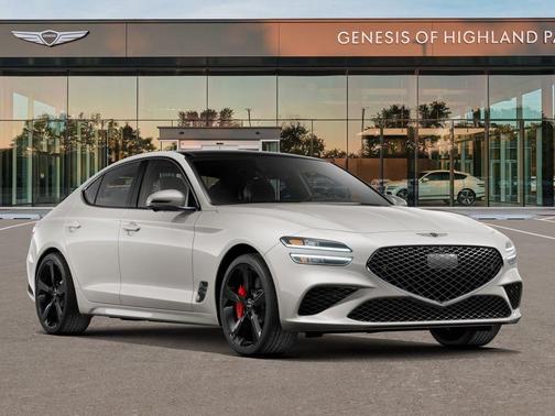 Gray 2026 Genesis G70 3.3T Sport Prestige