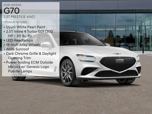 2026 Genesis G70