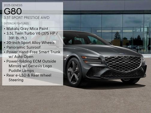 2025 Genesis G80 3.5T
