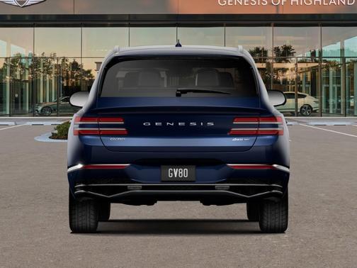 Blue 2026 Genesis GV80 3.5T Advanced
